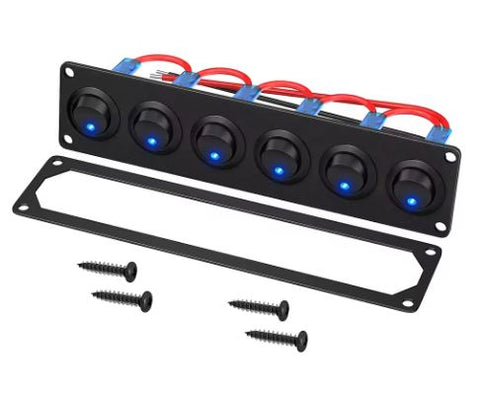 6 Gang Switch Panel