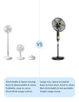 camping fan telescopic